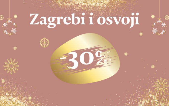 Zagrebi i osvoji 20%, 25% ili 30% popusta!